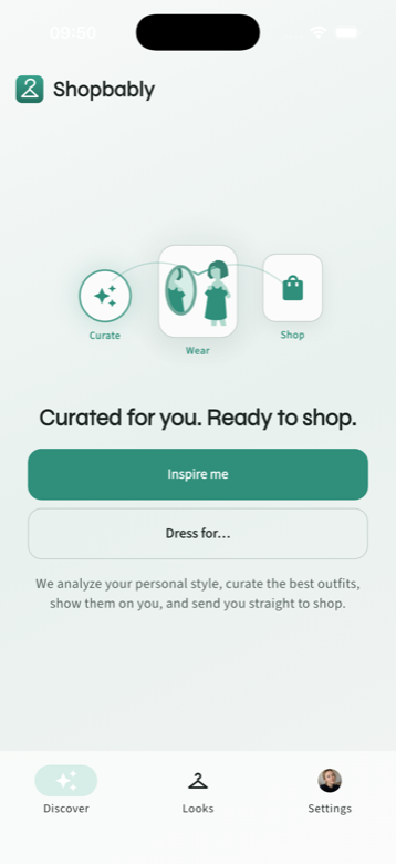 Shopbably Discover: Inspire me und Dress for